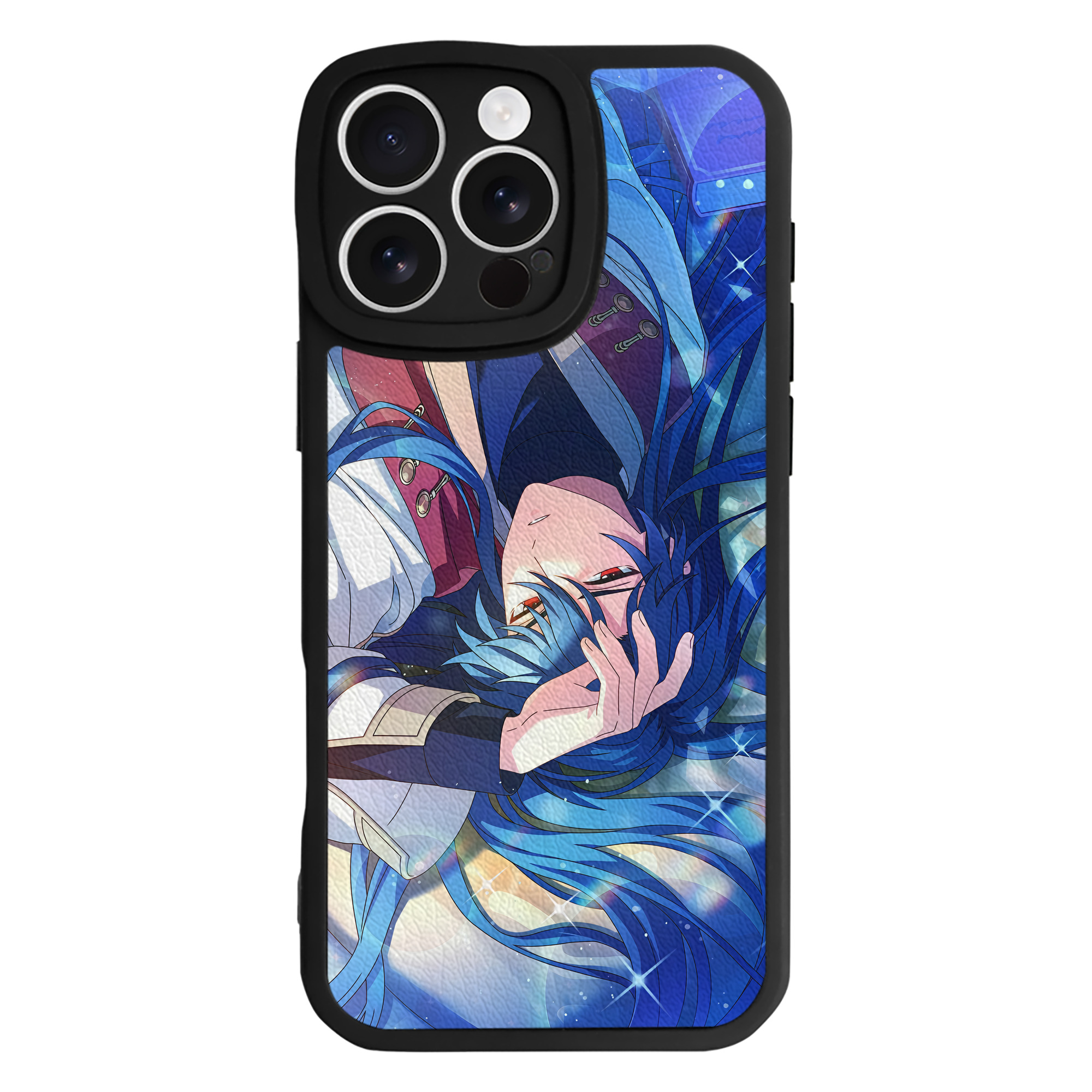 （画像用） 刀剣乱舞 Touken Ranbu 【iPhone 16シリーズ対応】シリコンスマホケース（レザー調） 材質：シリコン